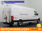 Volkswagen Crafter 2.0TDI 140PK L4H3 DSG Automaat L3H2 | Laa, Auto's, Stof, Gebruikt, 4 cilinders, Navigatiesysteem