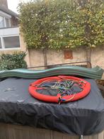 Schommel met toebehoren en glijbaan, Ophalen, Zo goed als nieuw