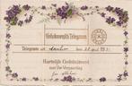 GELUKS TELEGRAM UIT 1931 ZEER MOOIE OUDE KAART KL50, Ophalen of Verzenden, Voor 1920, Gelopen, Overige thema's