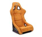 NRG Prisma Ultra Alcantara Tan Pompoen Kuipstoel Sportstoel, Ophalen of Verzenden