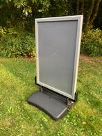 Stoepbord, reclamebord dubbelzijdig, Ophalen, Gebruikt, Reclamebord