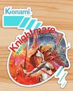 Knightmare MSX Konami Bartop Retro Vinyl Sticker, Verzamelen, Ophalen of Verzenden, Nieuw, Bedrijf of Vereniging