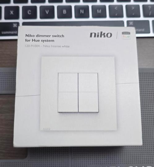 Niko Philips Hue dimschakelaar 120-91004 6x Intense White, Huis en Inrichting, Lampen | Overige, Nieuw, Ophalen of Verzenden