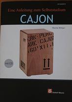 Bladmuziek CAJON / Eine Anleitung zum Selbststudium + CD, Overige genres, Drums of Percussie, Les of Cursus, Nieuw