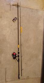 Sportex BP2400 Black Pearl 2.40m  2-8g spinhengel met molen, Watersport en Boten, Hengelsport | Roofvissen, Ophalen, Nieuw, Werphengel