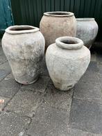 Oude potten Olijfpot kruiken, Antiek en Kunst, Ophalen