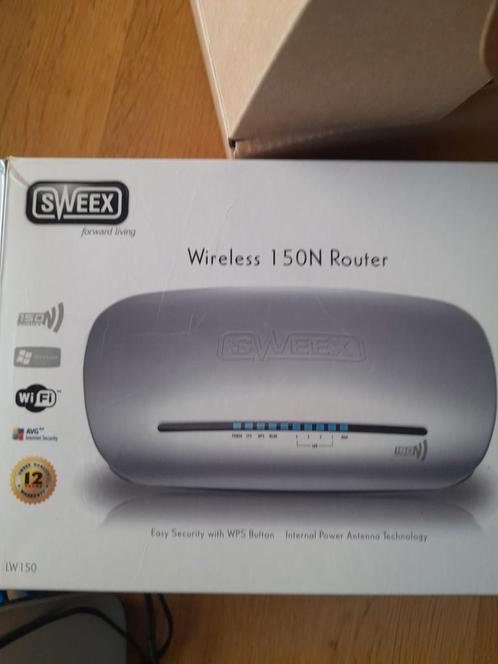 Sweex LW150  router, Computers en Software, Netwerk switches, Zo goed als nieuw, Ophalen