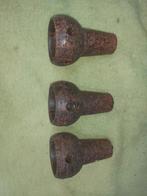 3 vintage set jaren 60/70 lampenkappen gemaakt van keramiek, Ophalen of Verzenden