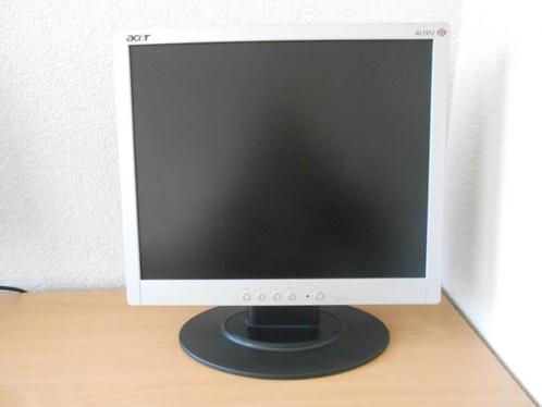 Monitor Acer 19inch, Computers en Software, Monitoren, Gebruikt, 61 t/m 100 Hz, VGA, Overige typen, Overige resoluties, 5 ms of meer