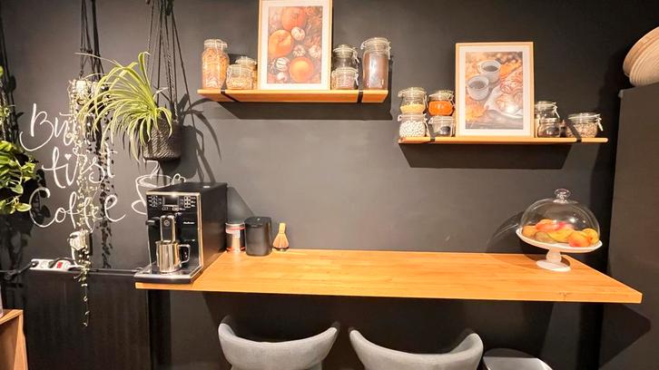 Ikea Karlby Eiken Werkblad, Huis en Inrichting, Woonaccessoires | Wandplanken en Boekenplanken, Zo goed als nieuw, Ophalen