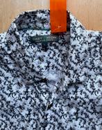 Cast Iron design overhemd met mooie detail wit grijs blauw L, Kleding | Heren, Overhemden, Ophalen of Verzenden, Overige kleuren
