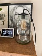 Tafellamp glazen pot, Ophalen, Industrial, Minder dan 50 cm