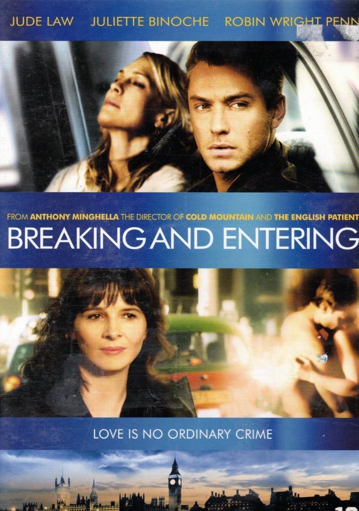 Breaking and Entering - Anthony Minghella, Cd's en Dvd's, Dvd's | Drama, Zo goed als nieuw, Drama, Vanaf 12 jaar, Ophalen of Verzenden