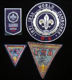 wereld jamboree Japan 1971 scouting insignes, Ophalen of Verzenden, Gebruikt, Embleem, Speld of Insigne