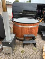 Hottub gebruikt| externe kachel | thermo wood | 4-6 personen, Ophalen, Zo goed als nieuw