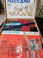 Vintage Meccano met bouwinstruktie, Ophalen of Verzenden, Gebruikt