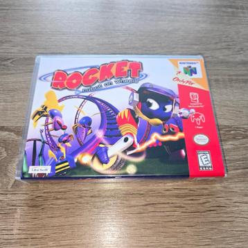 Rocket Robot on Wheels N64 Game Case beschikbaar voor biedingen