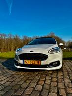Ford Fiësta 1.0 Ecoboost 100pk Aut 5dr 2018 Wit, Auto's, Bruin, 19 km/l, 99 pk, Onderhoudsboekje