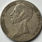 Zilveren rijksdaalder 1845, Postzegels en Munten, Munten | Nederland, Koning Willem III, Zilver, Ophalen of Verzenden, Losse munt