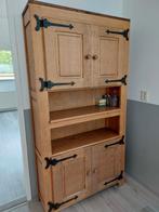 Oisterwijk houten kasten 2 stuks, Ophalen, Glas, 50 tot 100 cm, 150 tot 200 cm