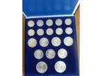 Nederland complete set Zilvergeld Juliana, Ophalen of Verzenden, Zilver