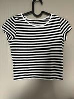 Topje zwart wit H&M maat 146/152 zwart wit, Meisje, H&M, Ophalen of Verzenden, Zo goed als nieuw