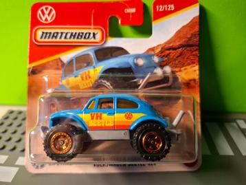 Matchbox 12 - Volkswagen Beetle 4x4 [blauw] 1/60 MIB beschikbaar voor biedingen