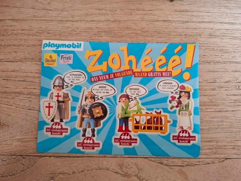 Playmobil stickervel 1996 AC Restaurants Hotels actie, Kinderen en Baby's, Speelgoed | Playmobil, Nieuw, Complete set, Ophalen of Verzenden