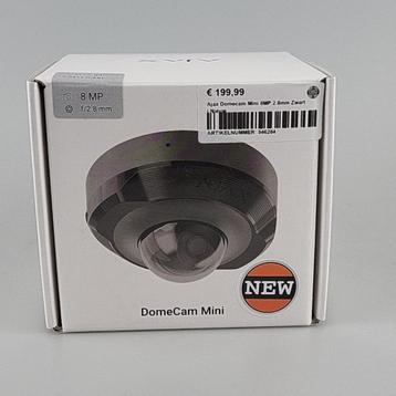 Ajax Domecam Mini 8MP 2.8mm Zwart | Nieuw beschikbaar voor biedingen