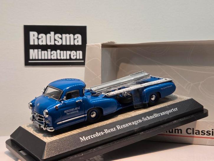 Mercedes-Benz Renntransporter - 1:43 Premium ClassiXXs, Hobby en Vrije tijd, Modelauto's | 1:43, Zo goed als nieuw, Auto, Ophalen of Verzenden