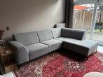 Moderne grijze hoekbank - in zeer goede staat, Ophalen, 250 tot 300 cm, Gebruikt, Hoekbank