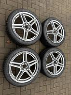 Set 19” Mercedes velgen met winterbanden Vito S klasse, 19 inch, 245 mm, Banden en Velgen, Winterbanden