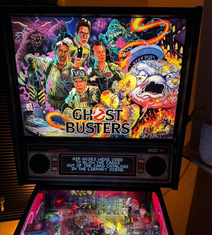 Ghostbusters Pro flipperkast Stern, Verzamelen, Automaten | Flipperkasten, Zo goed als nieuw, Flipperkast, Ophalen of Verzenden