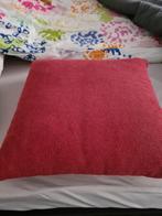 Kussens, Huis en Inrichting, Woonaccessoires | Kussens, Ophalen, Zo goed als nieuw, Rood, Vierkant