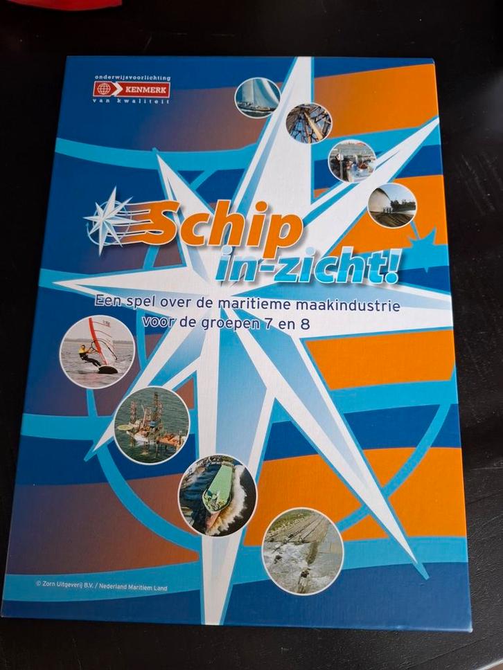 Bordspel schip in zicht, Hobby en Vrije tijd, Gezelschapsspellen | Bordspellen, Nieuw, Een of twee spelers, Drie of vier spelers