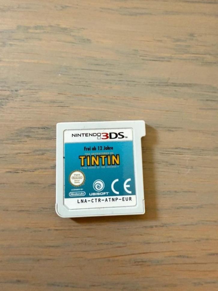 Nintendo 3DS TinTin, Spelcomputers en Games, Games | Nintendo 2DS en 3DS, Zo goed als nieuw, Avontuur en Actie, 1 speler, Vanaf 3 jaar