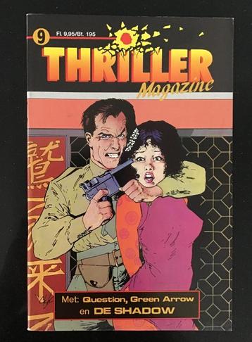 Stripblad. Thriller Magazine. Uitgave 1990. Nummer 9. beschikbaar voor biedingen