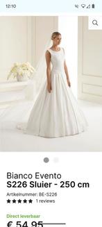 Bianco evento, sluier helemaal nieuw, Ophalen of Verzenden, Nieuw, Wit, Accessoires