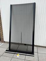 Toppoint hordeur in plissé (nieuw) compleet set, 100 tot 150 cm, 200 cm of meer, Zwart, Nieuw