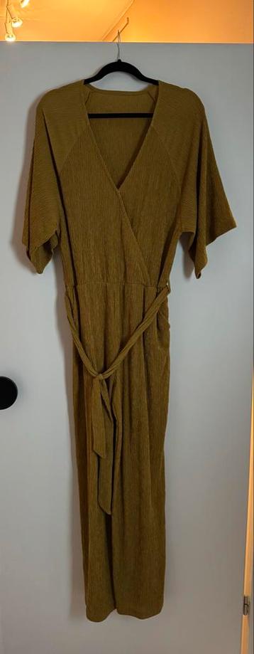 Okergele Jumpsuit - maat M. Zo goed als nieuw! beschikbaar voor biedingen