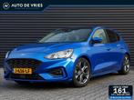 Ford Focus 1.0 EcoBoost Hybrid 125pk ST-Line | Panoramadak |, Gebruikt, Blauw, Origineel Nederlands, Bedrijf