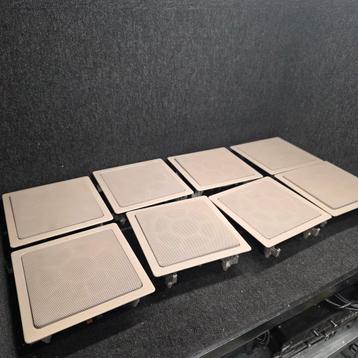KEF taupe  inbouw speakers  8x  beschikbaar voor biedingen