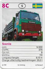 B354 autokaartje 8c scania, Verzamelen, Auto's, Ophalen of Verzenden, Zo goed als nieuw