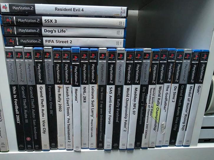 PS2 Games Collectie - Resident Evil, GTA, Sims & Meer!, Spelcomputers en Games, Games | Overige, Gebruikt, Overige genres, 1 speler