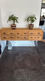 Dutchbone ladenkast Six, Ophalen, 100 tot 150 cm, Zo goed als nieuw, 25 tot 50 cm