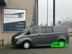 Ford Transit Custom 320 2.0 TDCI L2H1 DC*NAVI*CAM*HAAK*A/C*C, Auto's, Voorwielaandrijving, 4 cilinders, 2800 kg, Origineel Nederlands