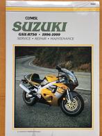 werkplaatshandboek SUZUKI GSX R750 1996-1999 CLYMER manual, Ophalen of Verzenden, Suzuki