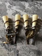 koloniale of rustieke stijl. Rustieke wandlampen, Verzenden, Zo goed als nieuw, Glas, Koloniale of rustieke stijl.