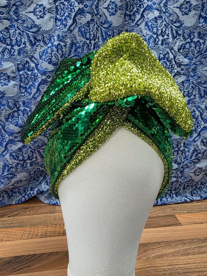 Glitter Haarband/Wrap Carnaval, Kleding | Dames, Carnavalskleding en Feestkleding, Nieuw, Ophalen of Verzenden
