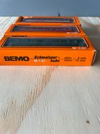 Bemo wagons 3 stuks, Hobby en Vrije tijd, Modeltreinen | H0, Ophalen of Verzenden, Zo goed als nieuw, Gelijkstroom, Wagon